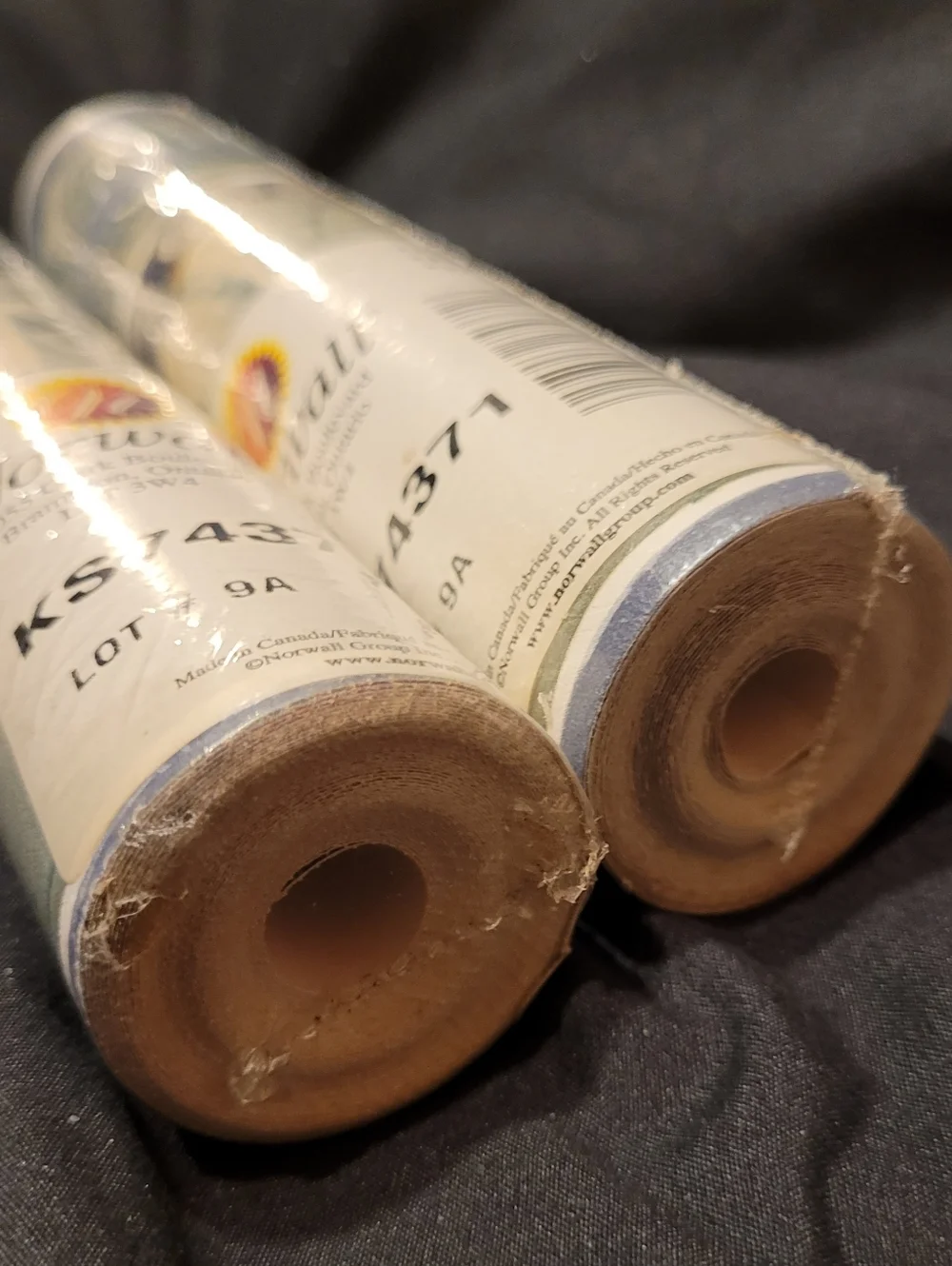 NEW Vintage Norwall Vinyl Wallpaper Border KS74371 Lot of 2 Rolls